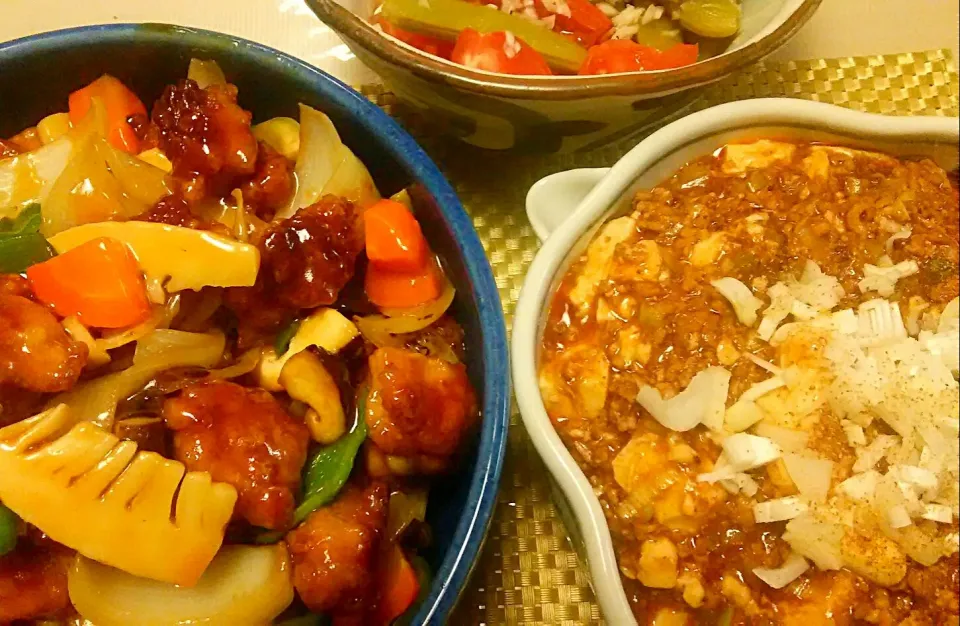 中華定食😋|お母の大皿さん