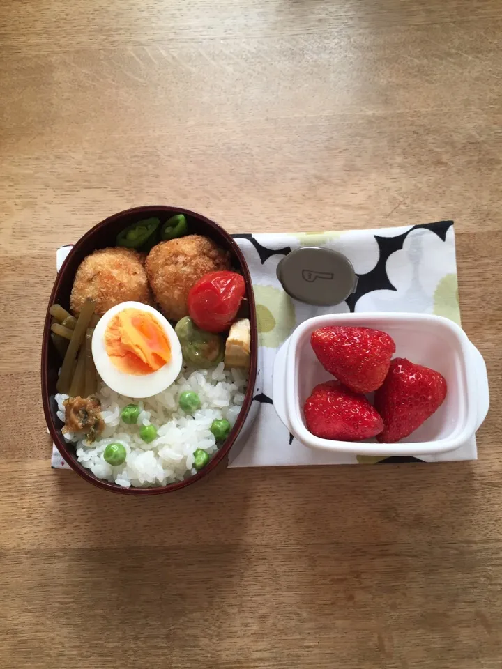 Snapdishの料理写真:本日のお弁当|ボンジュール！さん