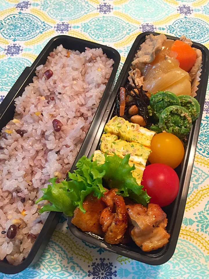 Snapdishの料理写真:4/25  息子弁当´◡`|さちさん