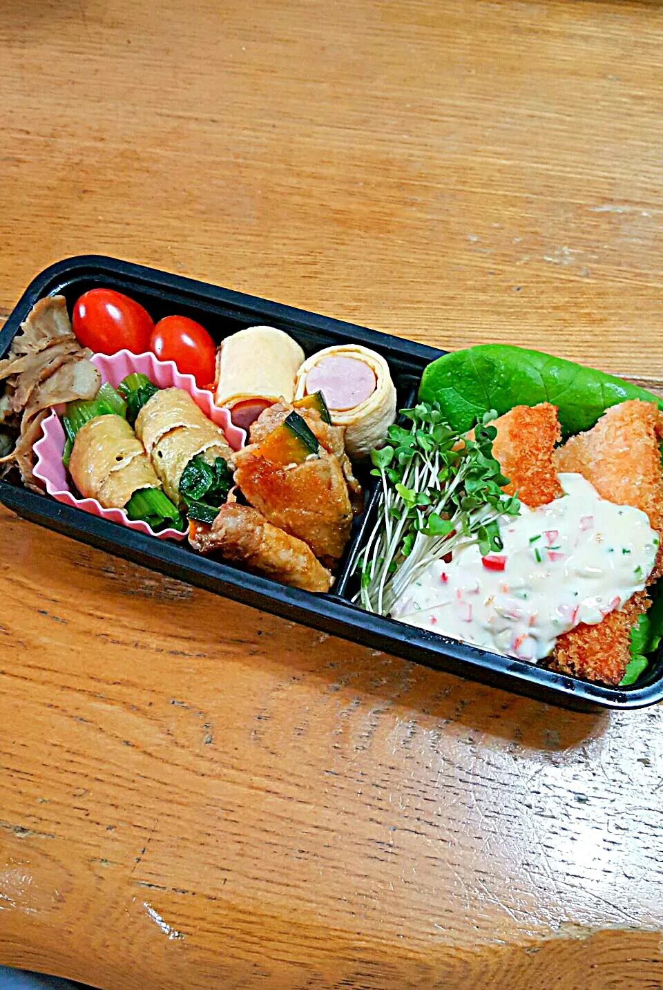 今日のお弁当❕　サーモンフライ🐟|クッキングオヤジさん