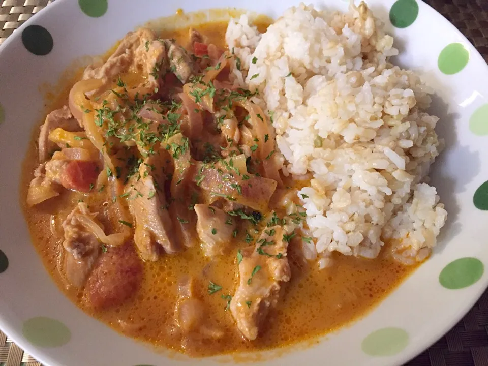 Indian Butter Chicken with Rice|Daichiさん