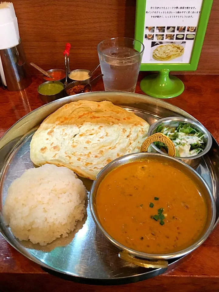 コリアンダーシード入りチキンカレー@マドラスミールス|カリー仙人さん