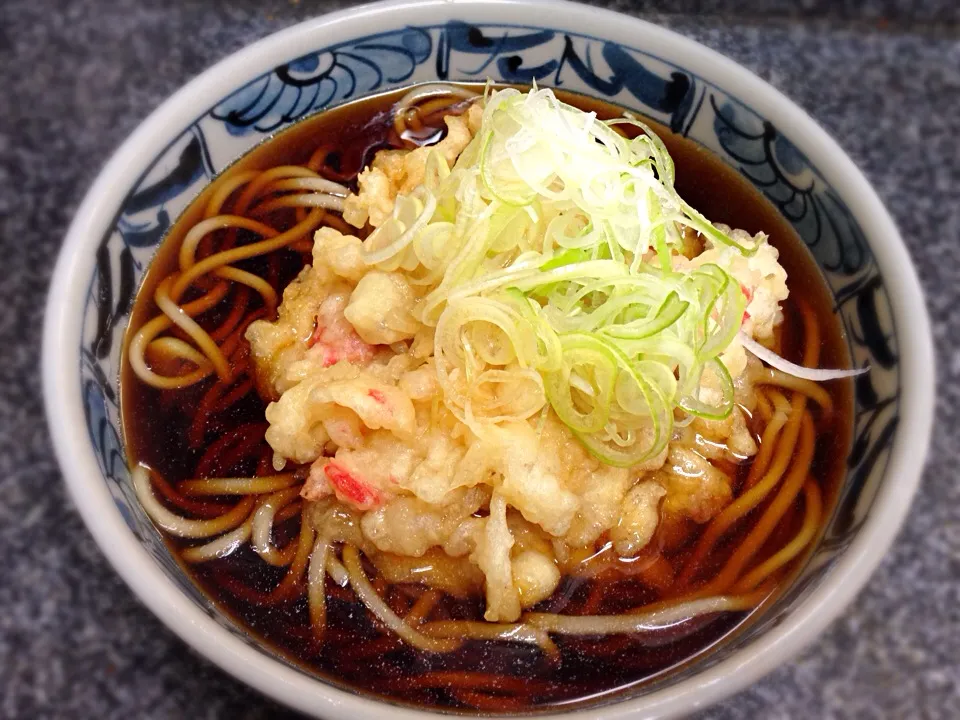 立食いそば手帳 名店120［首都圏編］ ひさご（浅草橋）天ぷらそば|ゆうじ.さん