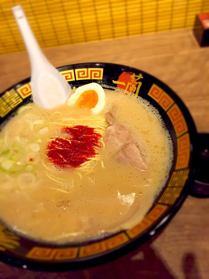 一蘭 豚骨ラーメン|ベジさんさん