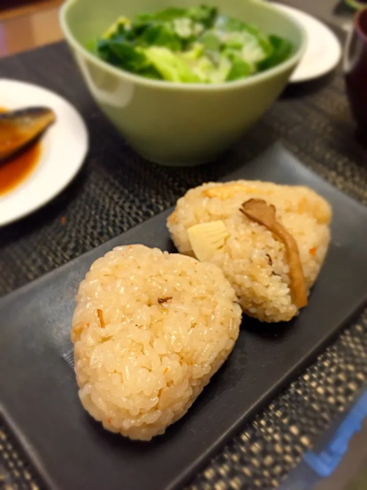 タケノコご飯オニギリ🍙|Takaki Sasakiさん