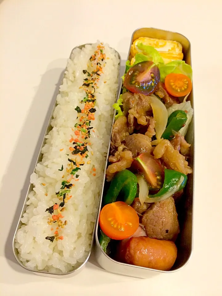 Snapdishの料理写真:4月25日のお弁当👨|Sanjiさん