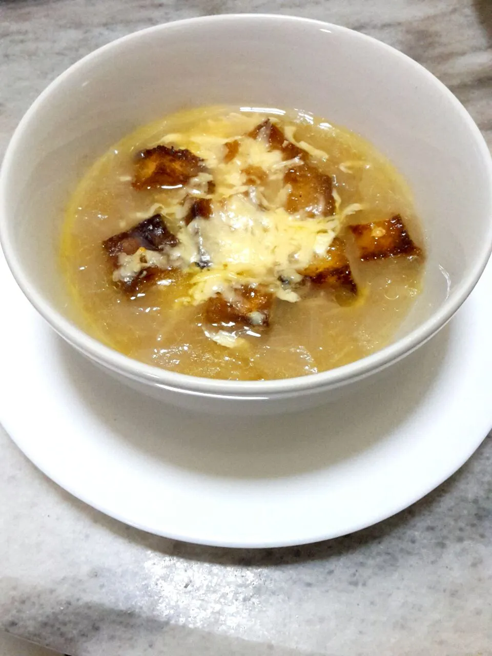 onion soup|Oretha Herreraさん