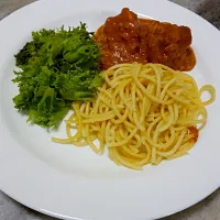 Butter Chicken Sauce with Pasta|Oretha Herreraさん