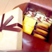 Snapdishの料理写真:バレンタインに大切な人に作ったお菓子💕
生チョコケーキとチーズケーキとクッキー🍪|himeさん