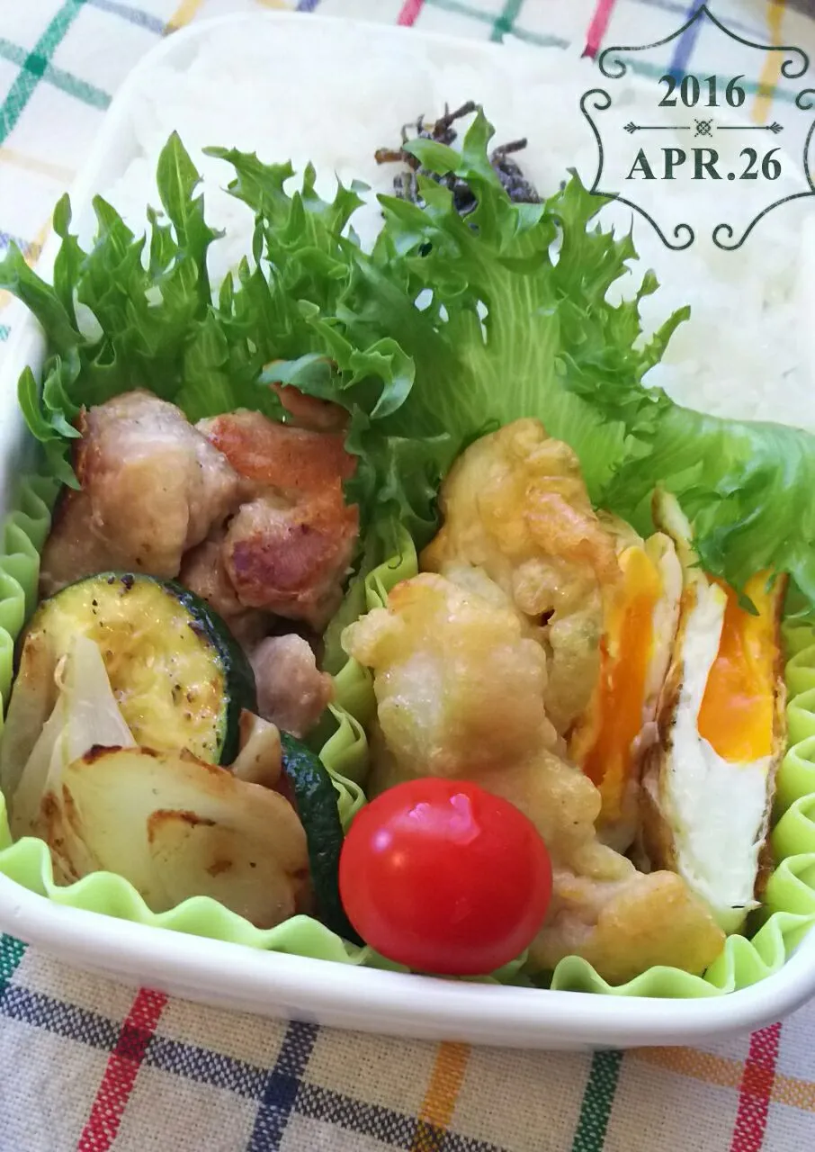 Snapdishの料理写真:今日のパパ弁当🎵|key♪さん