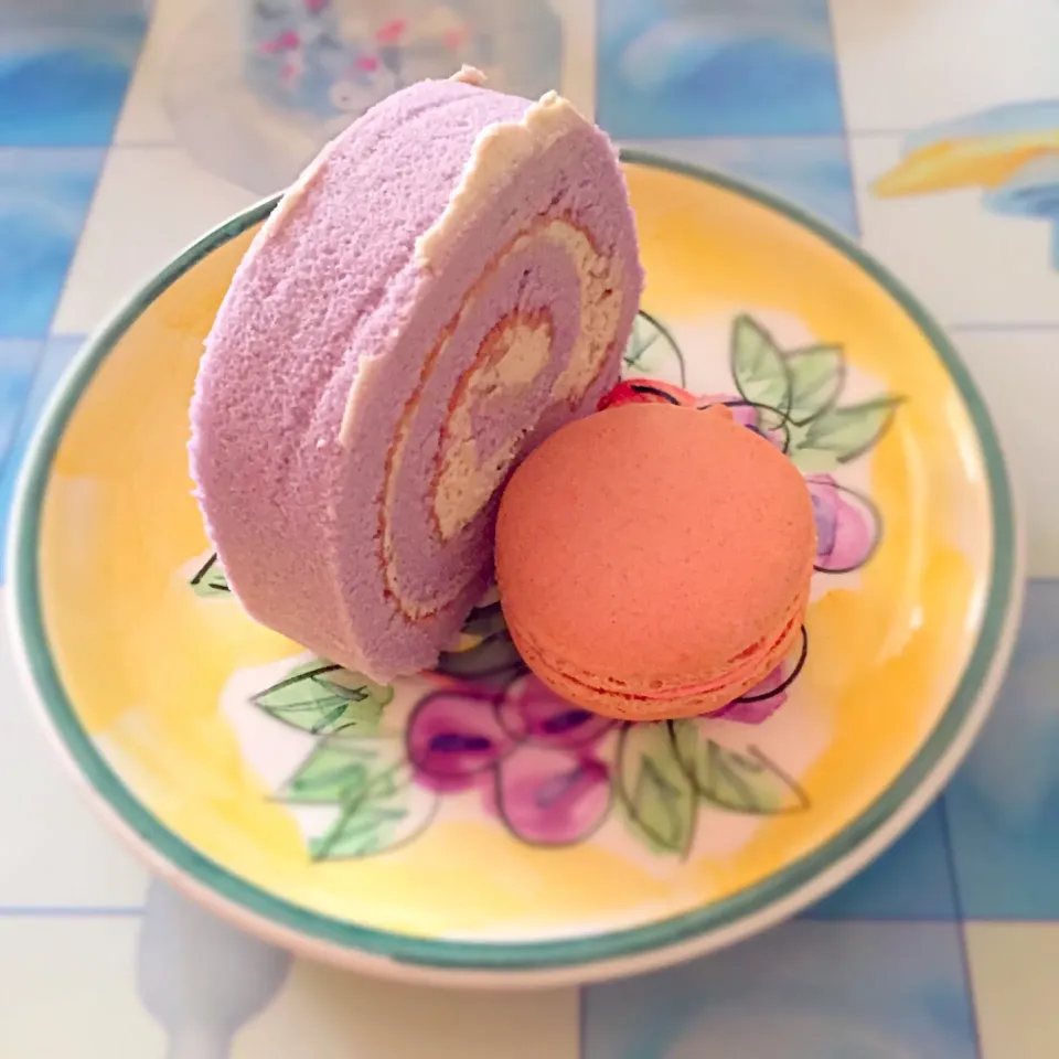 Swiss roll & macaron~|해리さん