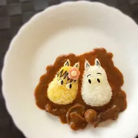 ムーミンカレー♡