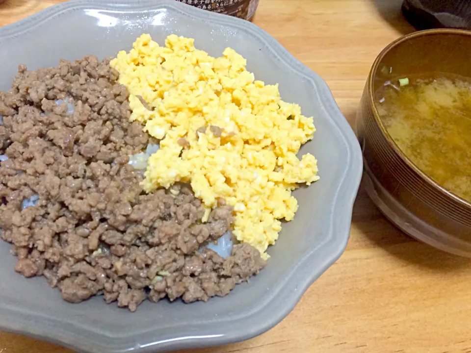 そぼろ丼|みきちーさん