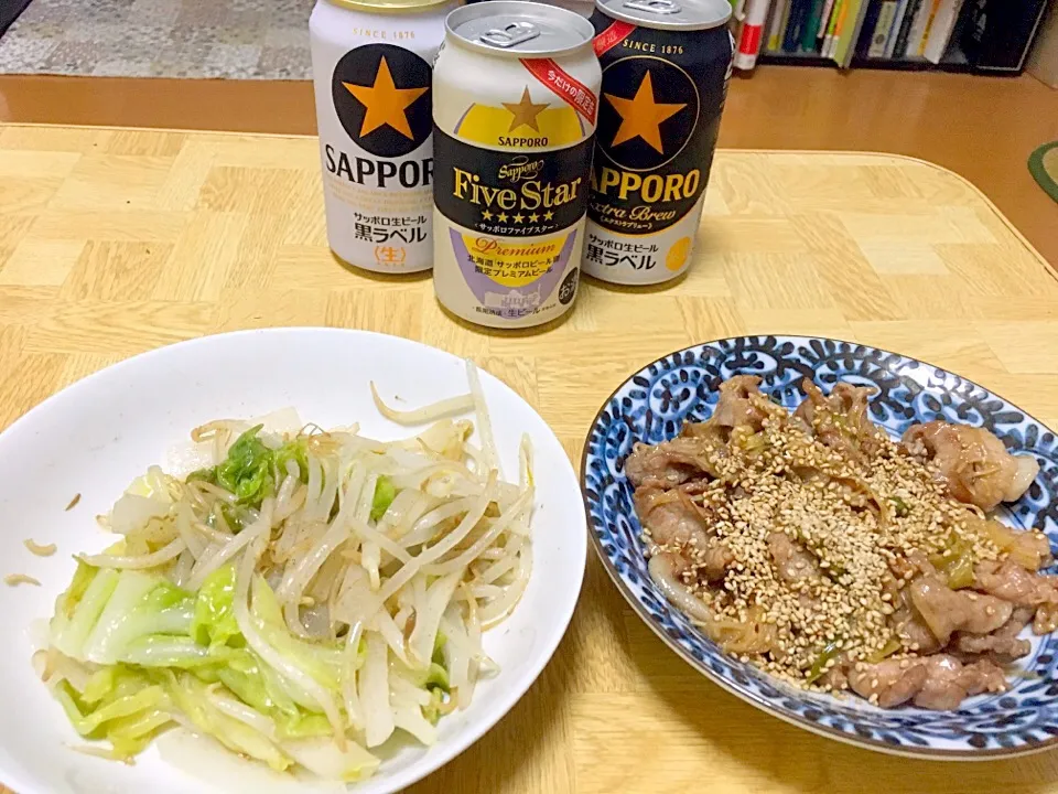 Snapdishの料理写真:サッポロ飲み比べ|Tarou  Masayukiさん