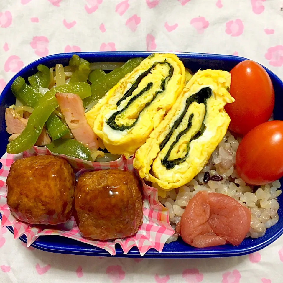 Snapdishの料理写真:卵のり巻き弁当(^^)|みっちゃんさん