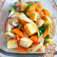 homemade, veggie tofu.|Regina Lavetさん