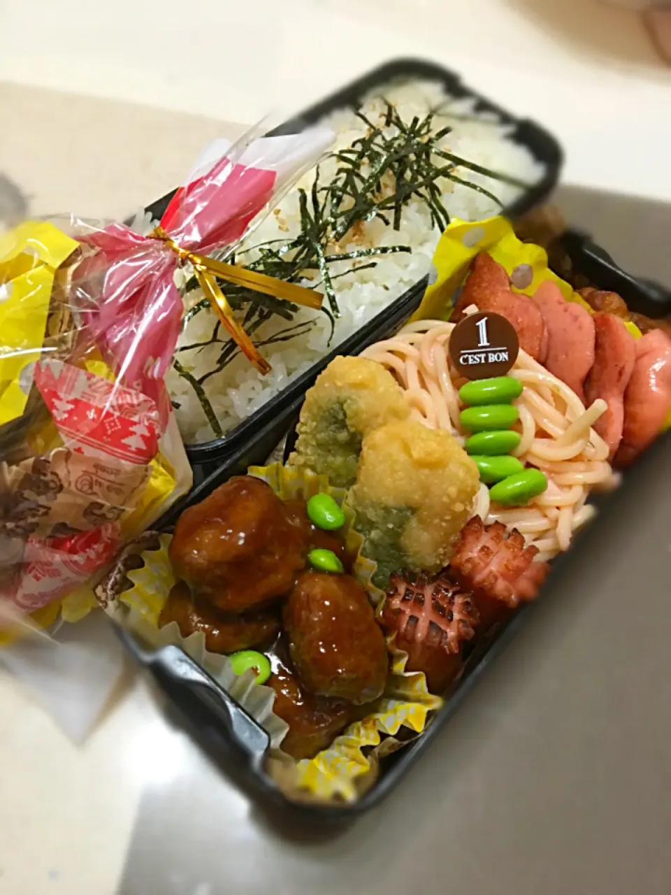 Snapdishの料理写真:息子弁当@197.|もりさん