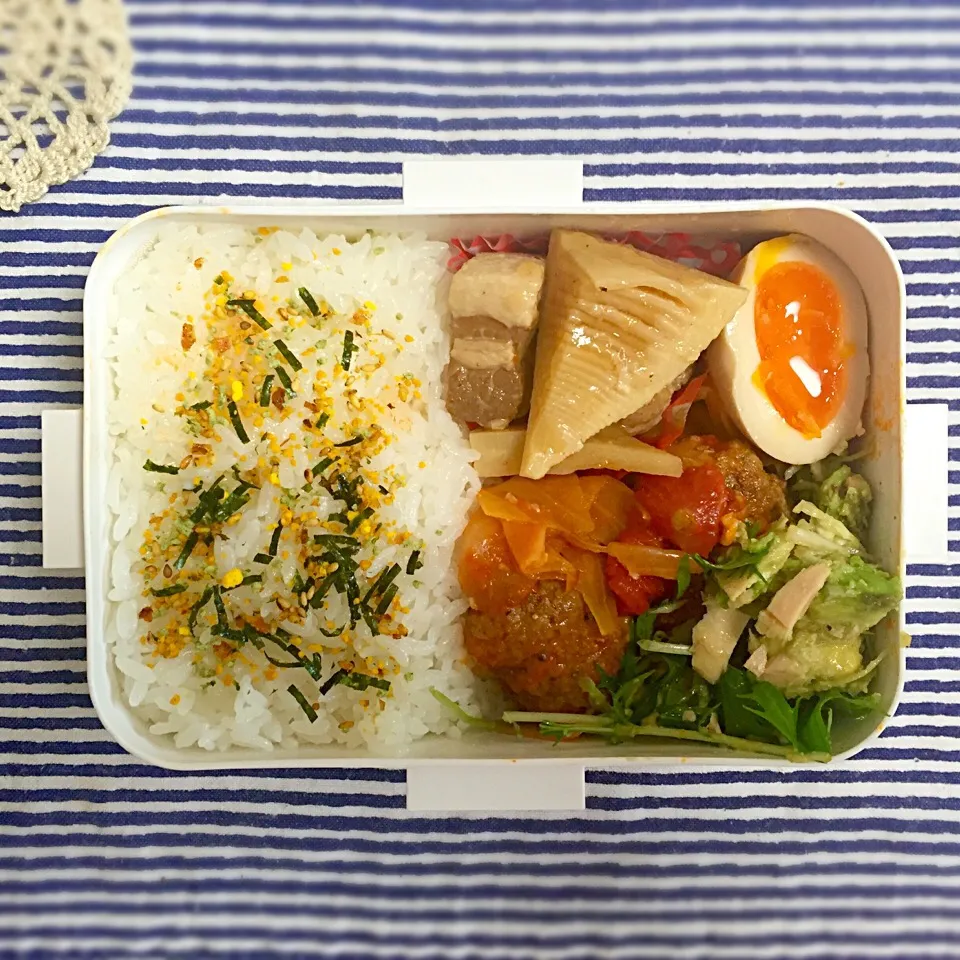 今日の旦那様お弁当(◍•ᴗ•◍)#お弁当|あさこさん