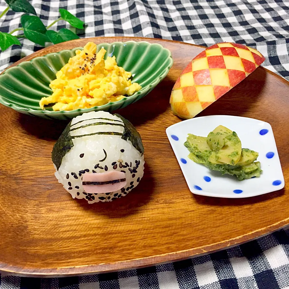 息子の朝食|キナリさん