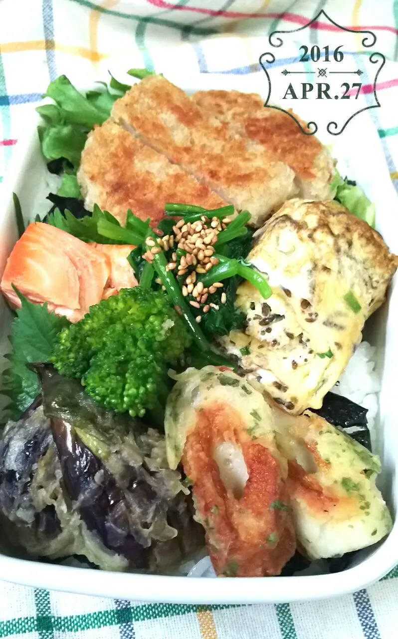 今日のパパ弁当は乗っけ海苔弁🎵|key♪さん