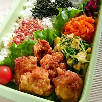 Snapdishの料理写真:高２息子のお弁当