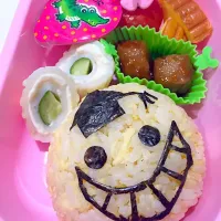 Snapdishの料理写真:殺せんせいキャラ弁♡|れなママさん