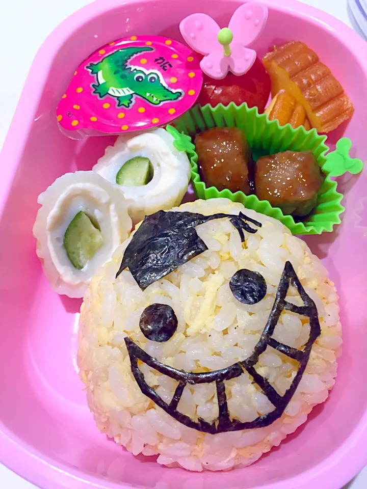 Snapdishの料理写真:殺せんせいキャラ弁♡|れなママさん