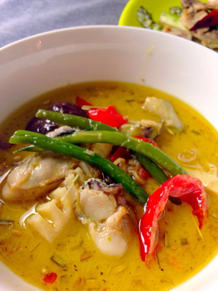 Thai green oyster curry|Rasayi723さん