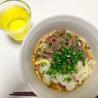 Snapdishの料理写真:🌟4/26
#肉うどん|みみさん