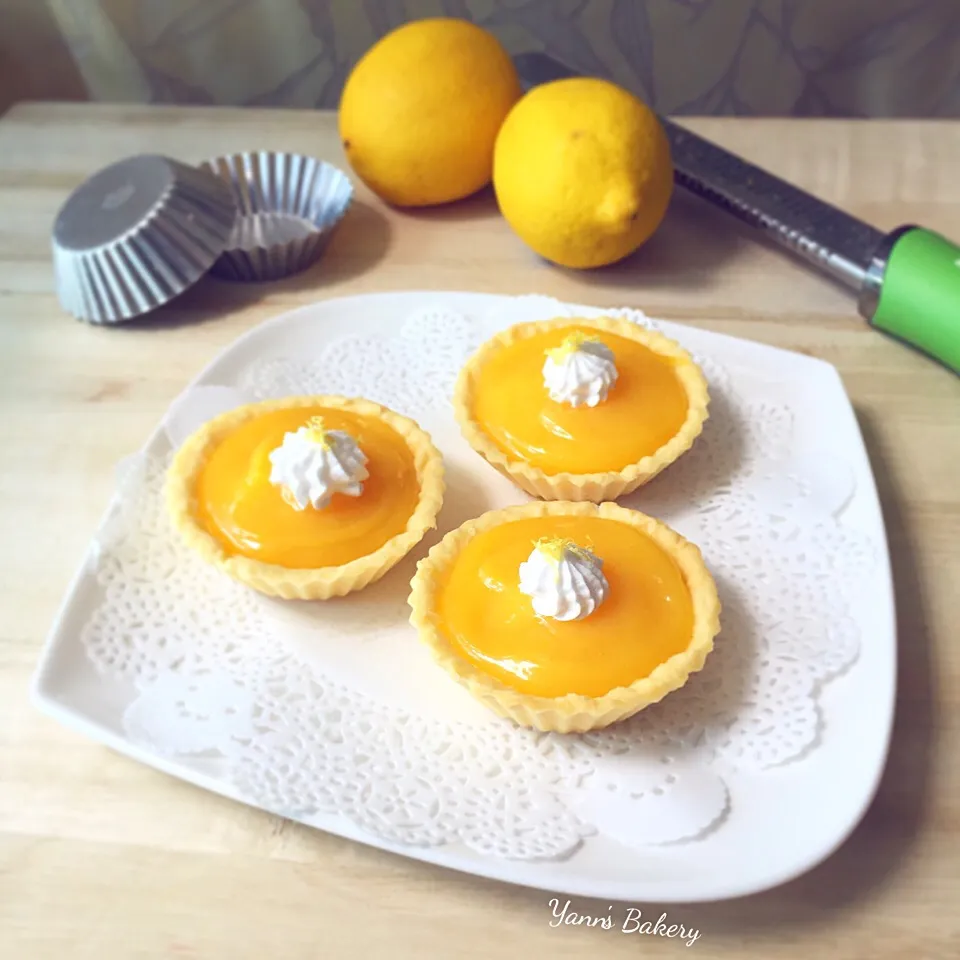 レモンカードタルト Homemade Lemon Curd Tarts|Yannさん