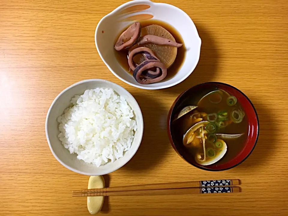 あさりの味噌汁といか大根|みすずさん