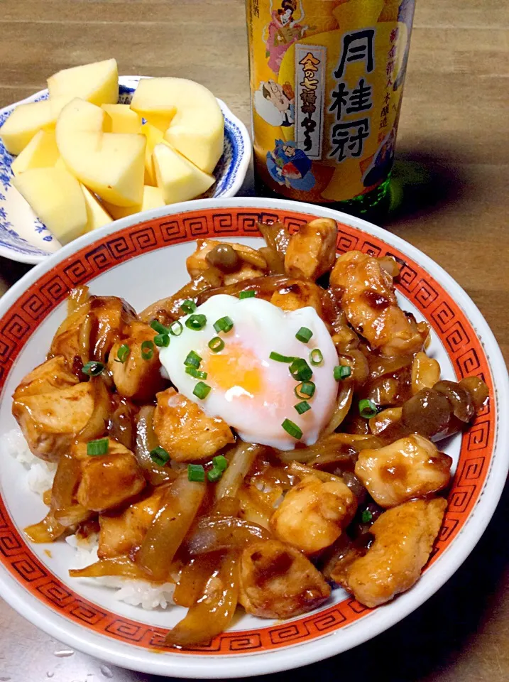 鶏肉のにんにくと生姜焼き丼💖|Norio Fukudaさん