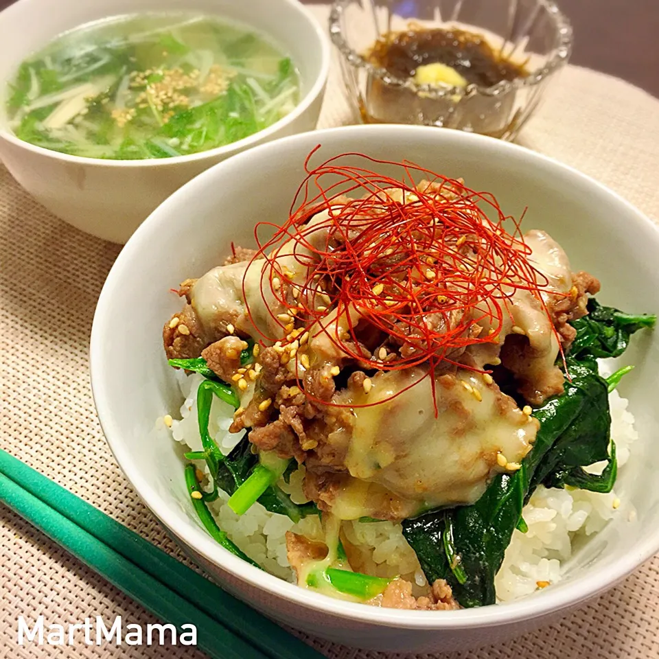 Snapdishの料理写真:コストコ♡プルコギチーズ丼|恭子さん