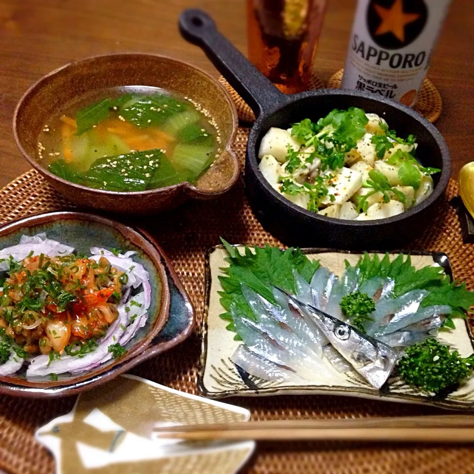 Snapdishの料理写真:アテごはん🍺✨|nao子さん