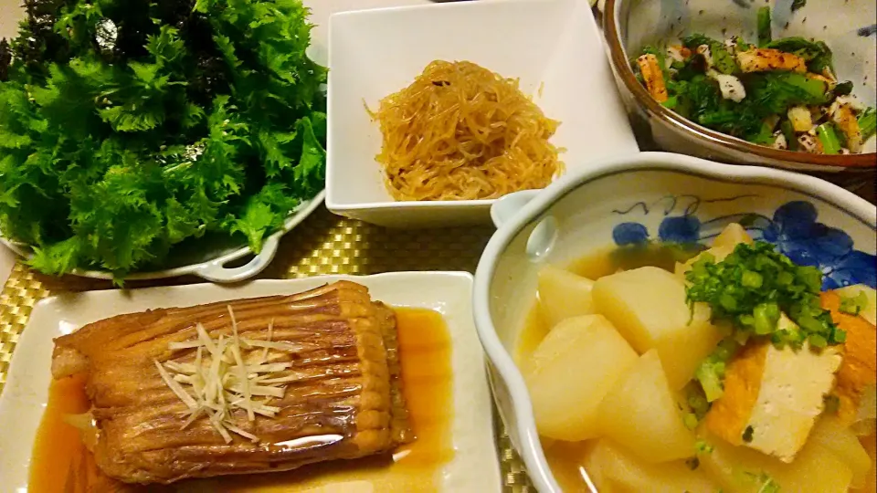 かすべ煮定食😋|お母の大皿さん