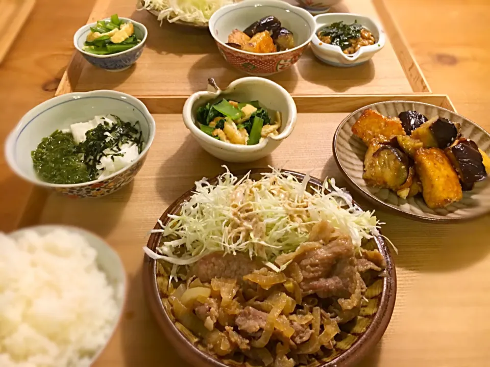 豚の生姜焼き定食|みけさん