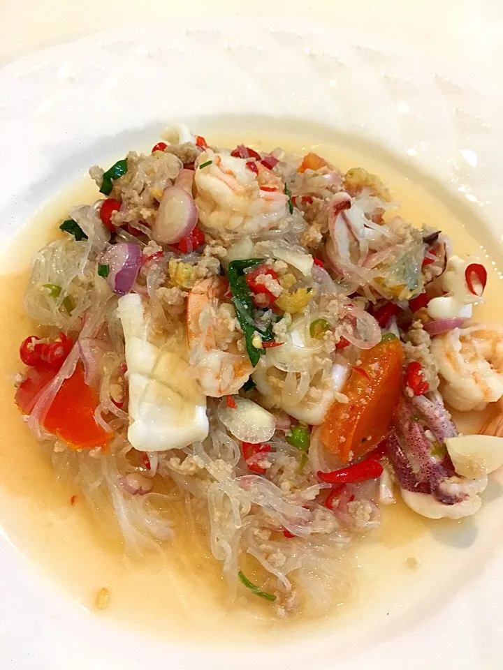 Seafood spicy salad|jeabさん