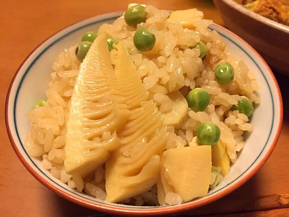 筍＆豆ご飯|ゆっきーさん