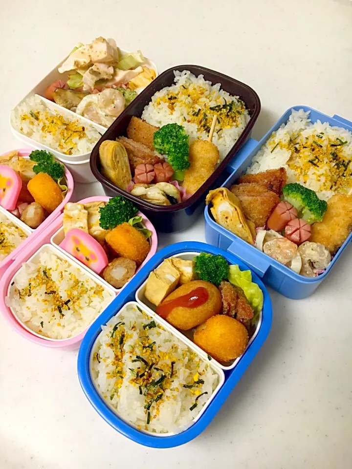 今日の子ども達弁当〜と私弁当〜✨|Sayakaさん