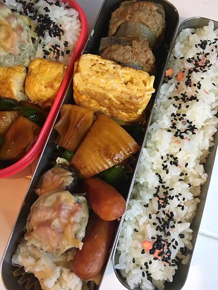 蓮根のはさみ焼き弁当|エミリーさん