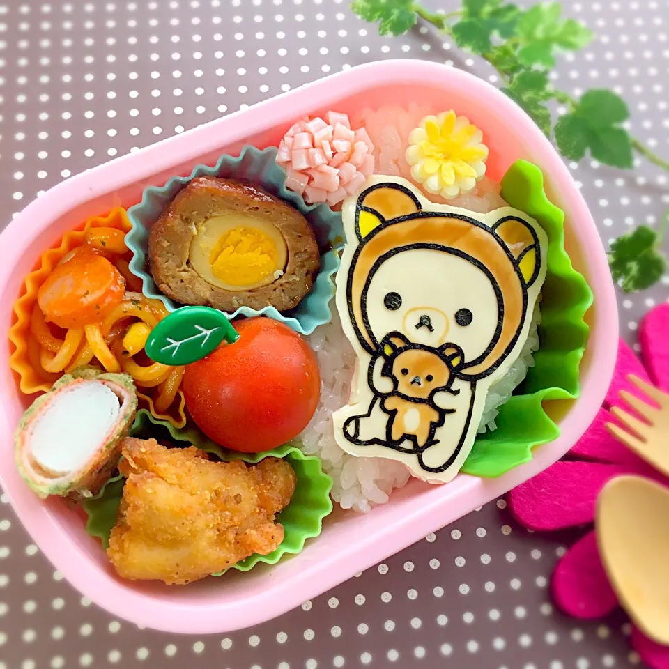 Snapdishの料理写真:リラックマ弁当|Saori Nishidaさん