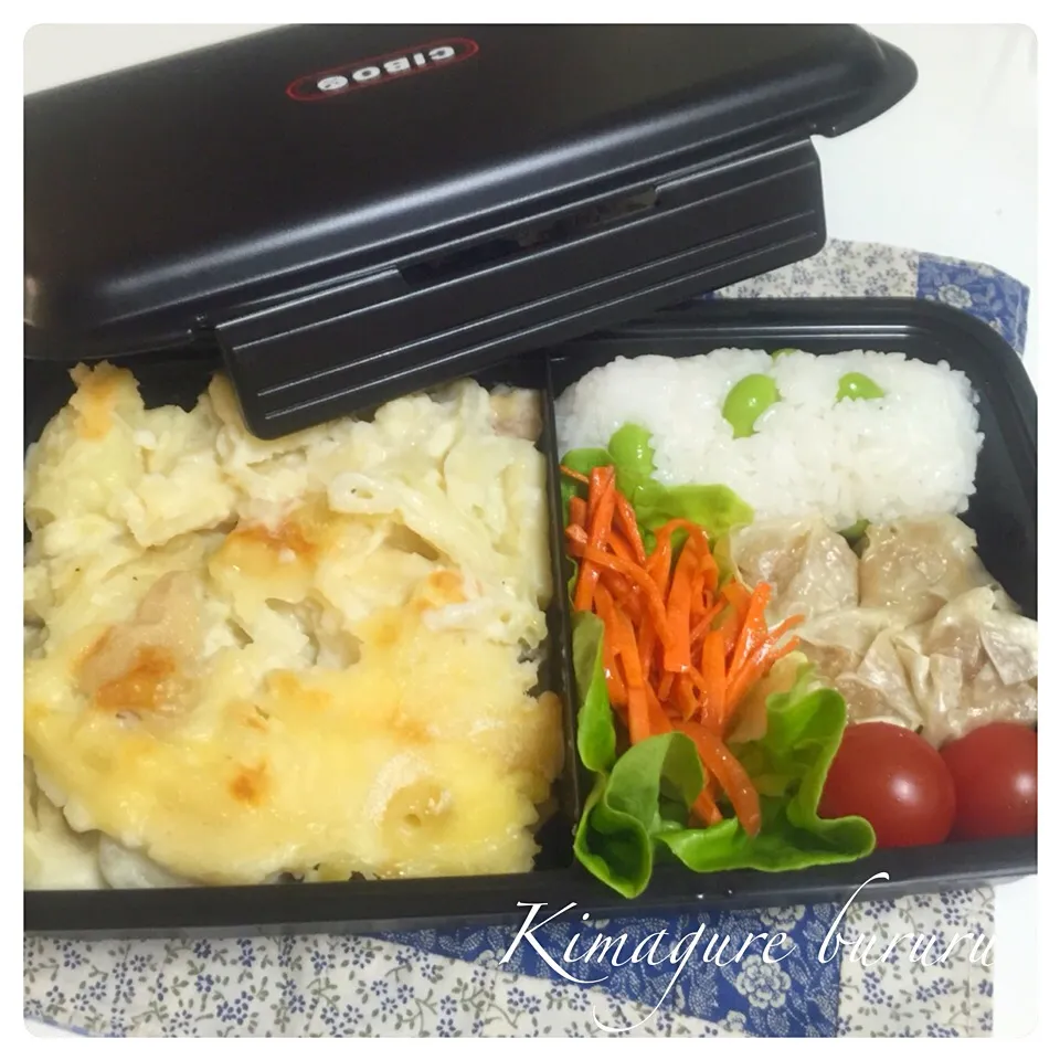 Snapdishの料理写真:グラタン弁当|気まぐれぶるるさん