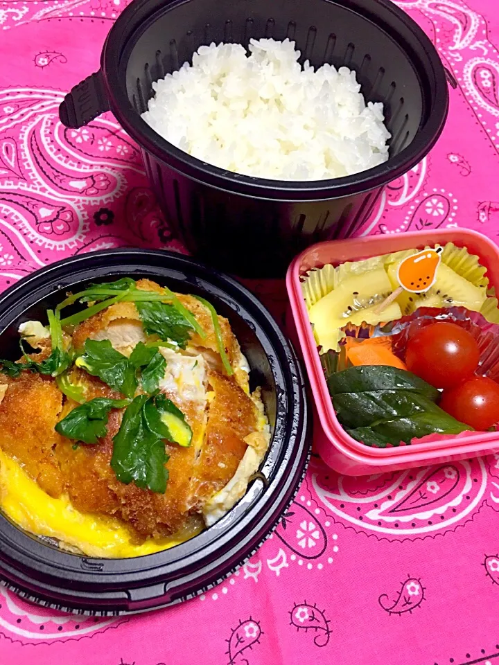 鶏カツ丼|かりんかさん