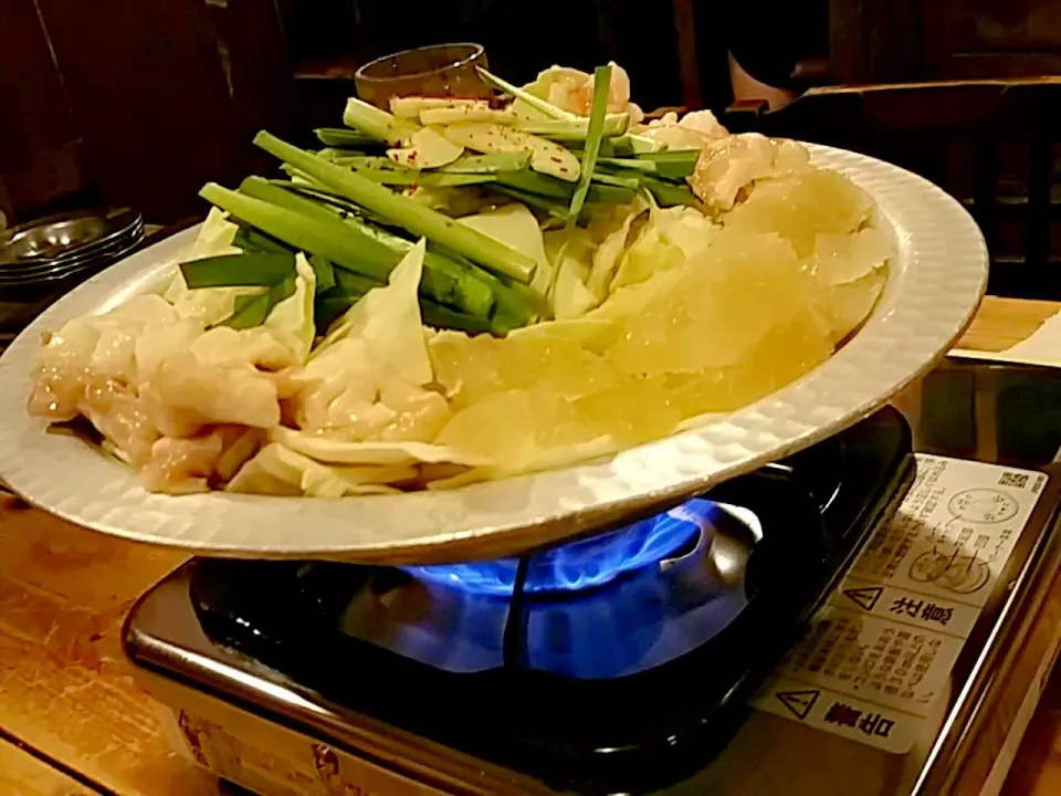 Collagen Hot pot ホルモン　コラーゲン鍋　#鍋物 #Asian cuisine #Japanese cuisine|nene_rozieさん