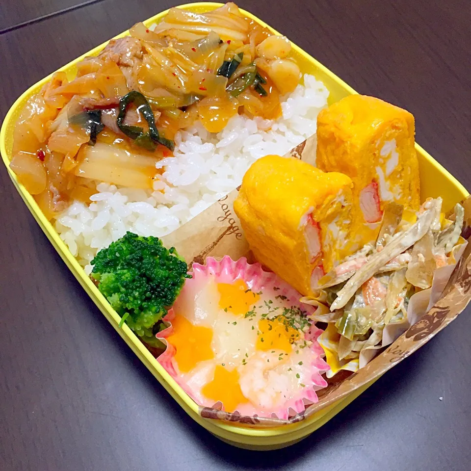 Snapdishの料理写真:4/29 金曜㊗︎ 家弁当🍱|palm👨‍❤️‍💋‍👨さん