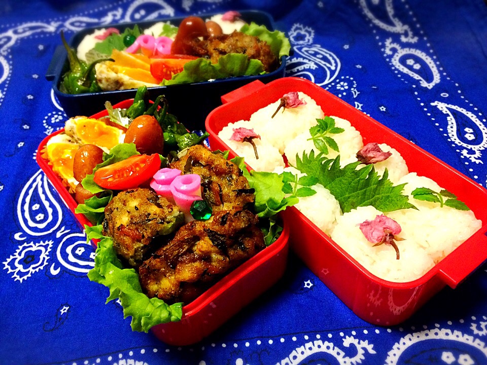 さちさんのお料理❤️
ひじきの煮物のリメイク料理でがんも⭐️
中学生〜2人前弁当👬⚽️