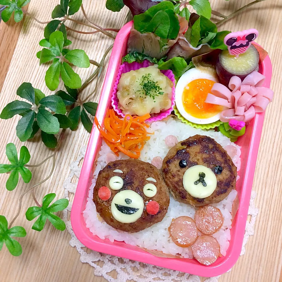 くまモン頑張れ弁当|39biscuitさん