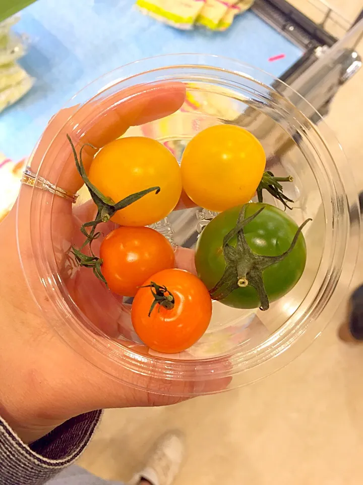 Snapdishの料理写真:いろんな種類のトマト🍅|Sさん