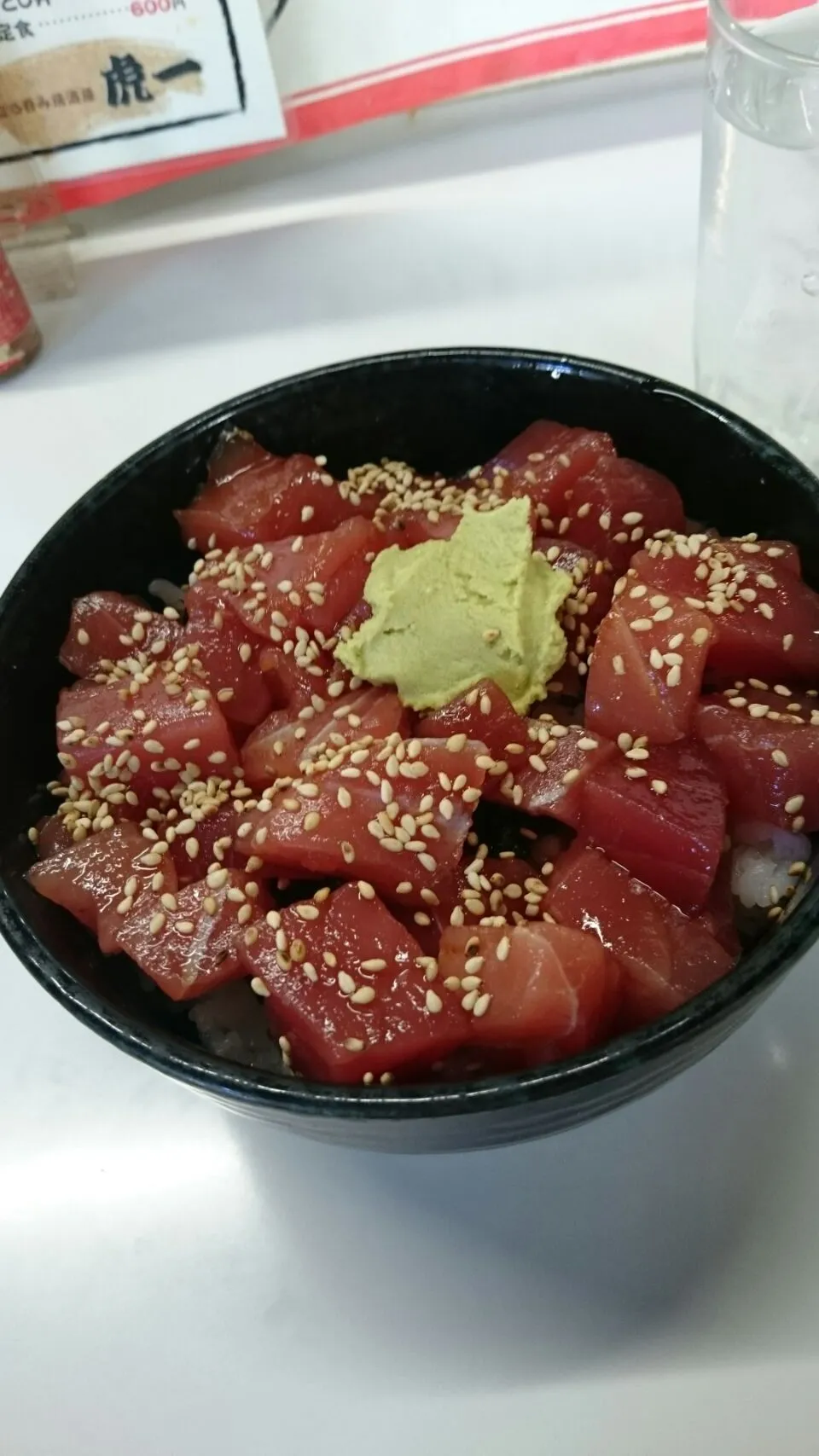 Snapdishの料理写真:まぐろ丼500円です！|tomoyuki.nakaharaさん