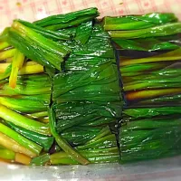 行者ニンニク醤油漬け
春の味（妻の手作り）|美味いもの好きさん